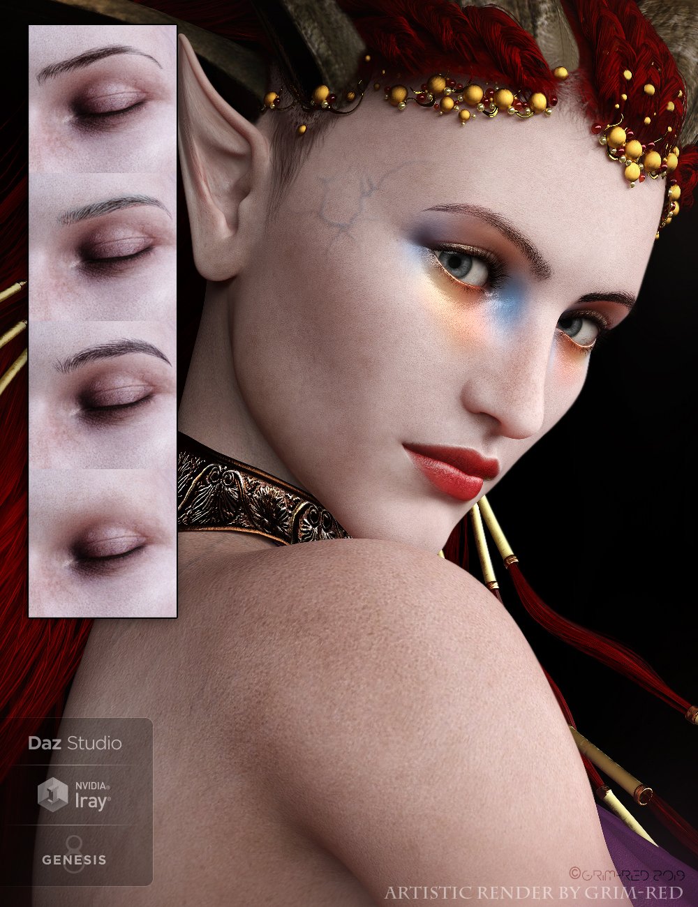 Dragon Empresses for Genesis 8 Female | Daz 3D