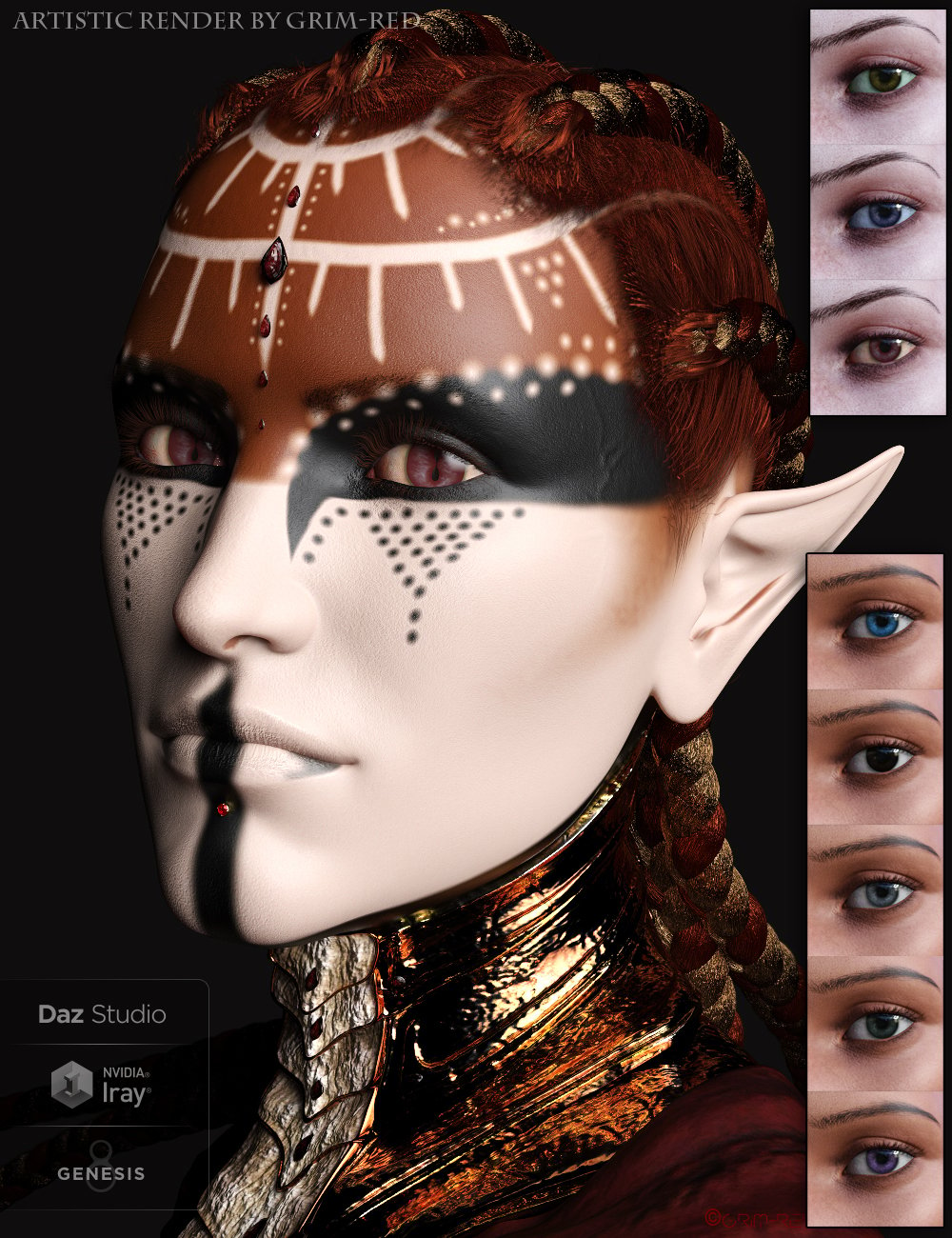 Dragon Empresses for Genesis 8 Female | Daz 3D