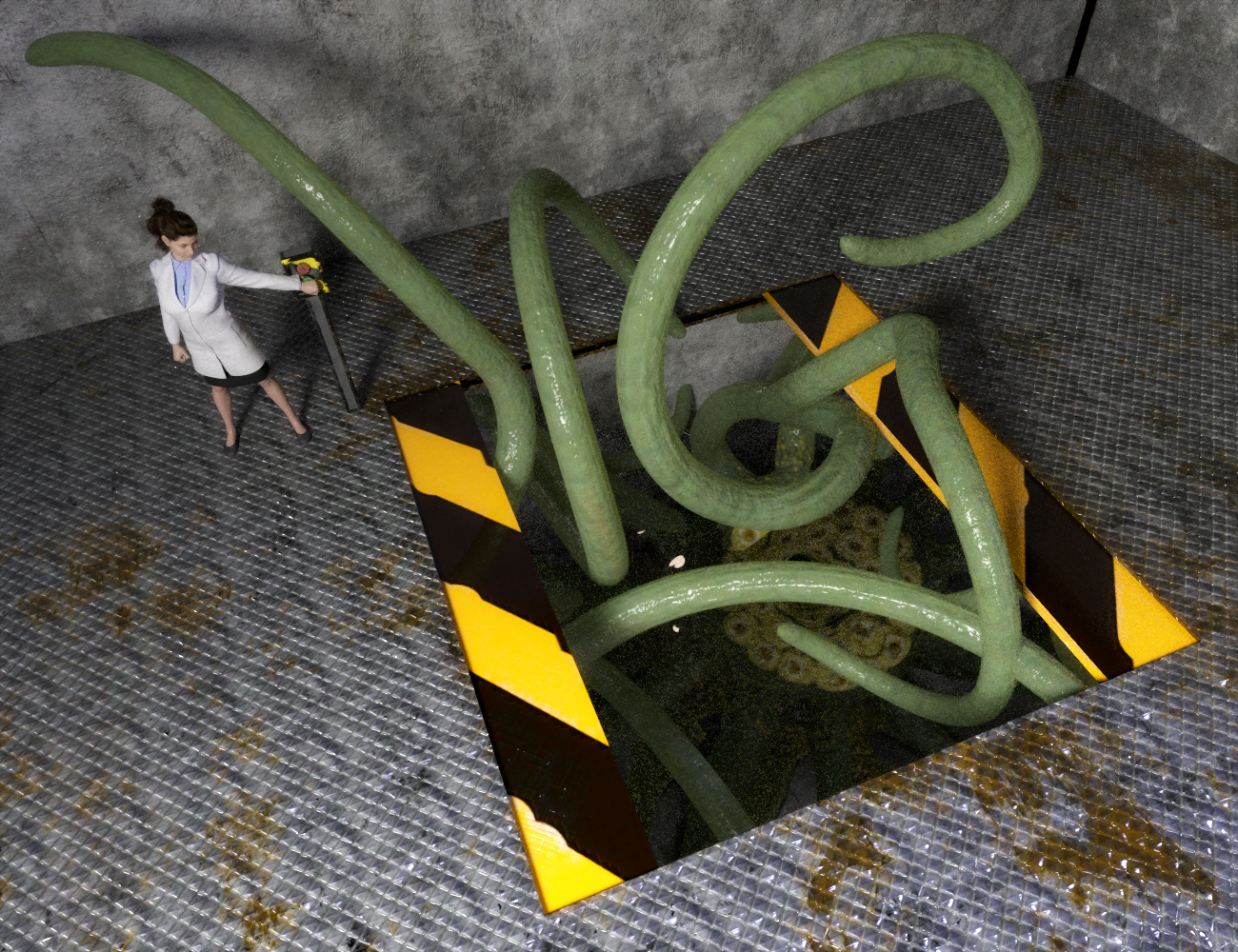SY Smoke and Water Chamber Set SY Smoke and Water Chamber Set by: Sickleyield, 3D Models by Daz 3D