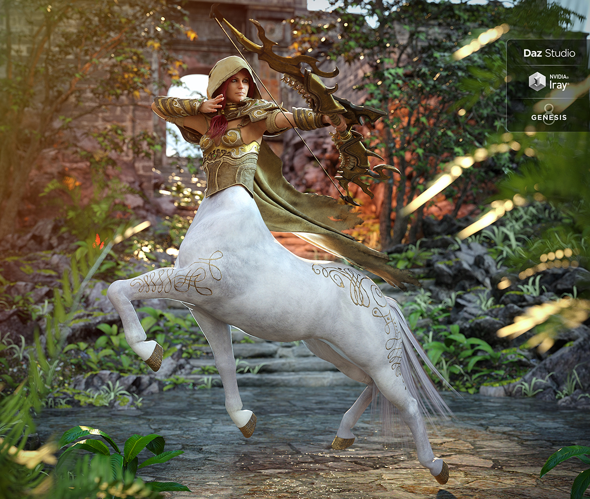 Genesis 8 Female Centaur by: , 3D Models by Daz 3D
