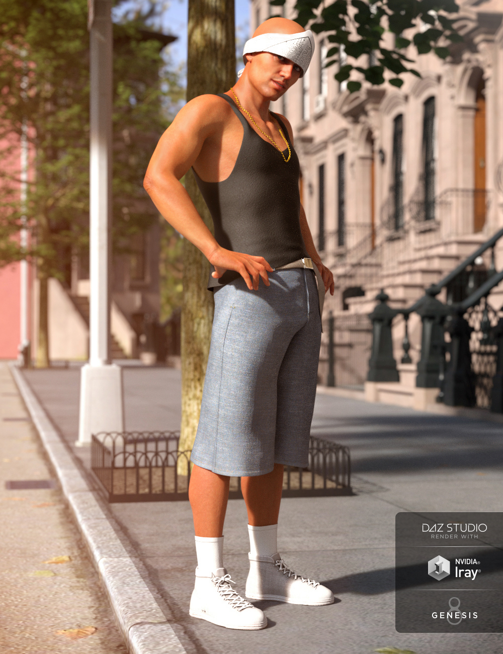 dForce Street Smarts Outfit Textures by: Moonscape GraphicsSade, 3D Models by Daz 3D
