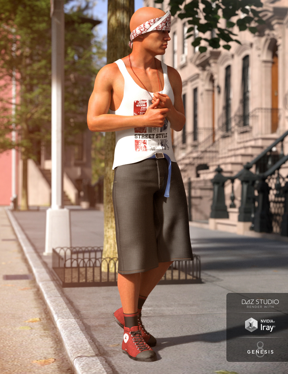 dForce Street Smarts Outfit Textures by: Moonscape GraphicsSade, 3D Models by Daz 3D