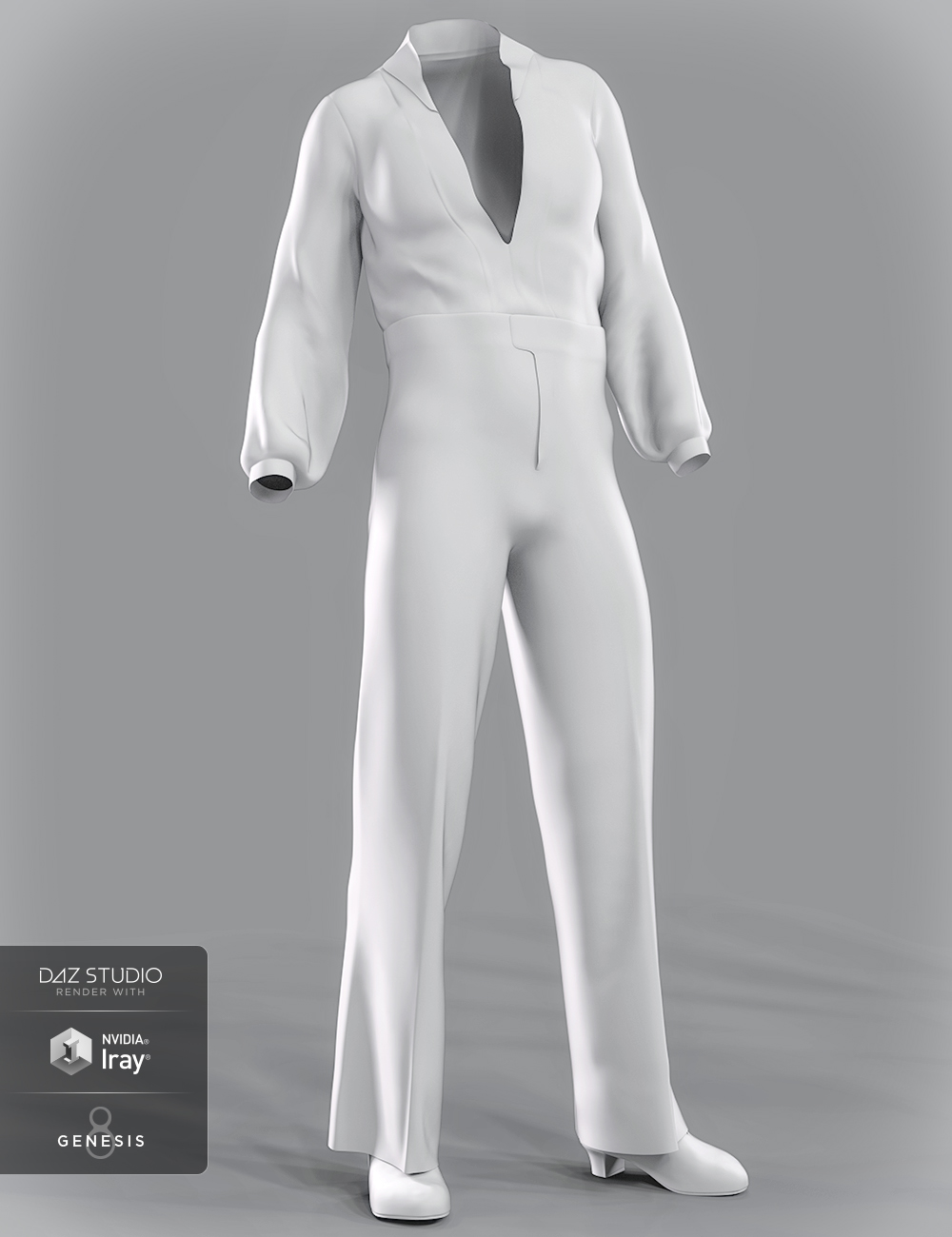 dForce Latin Dancer Outfit for Genesis 8 Male(s) by: Nikisatez, 3D Models by Daz 3D