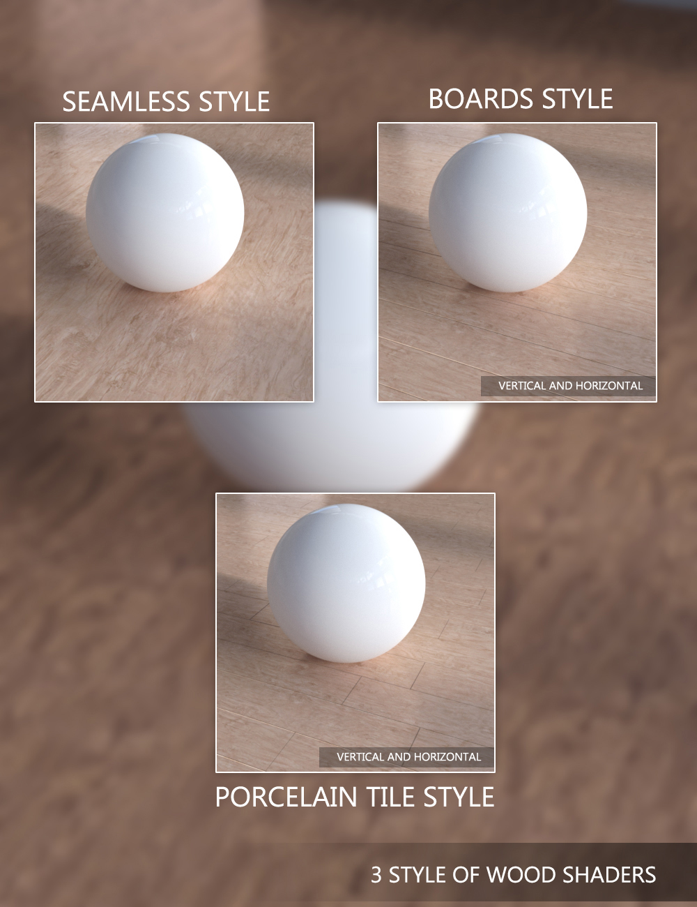 Wood and Marble - Iray Shaders by: Dimidrol, 3D Models by Daz 3D