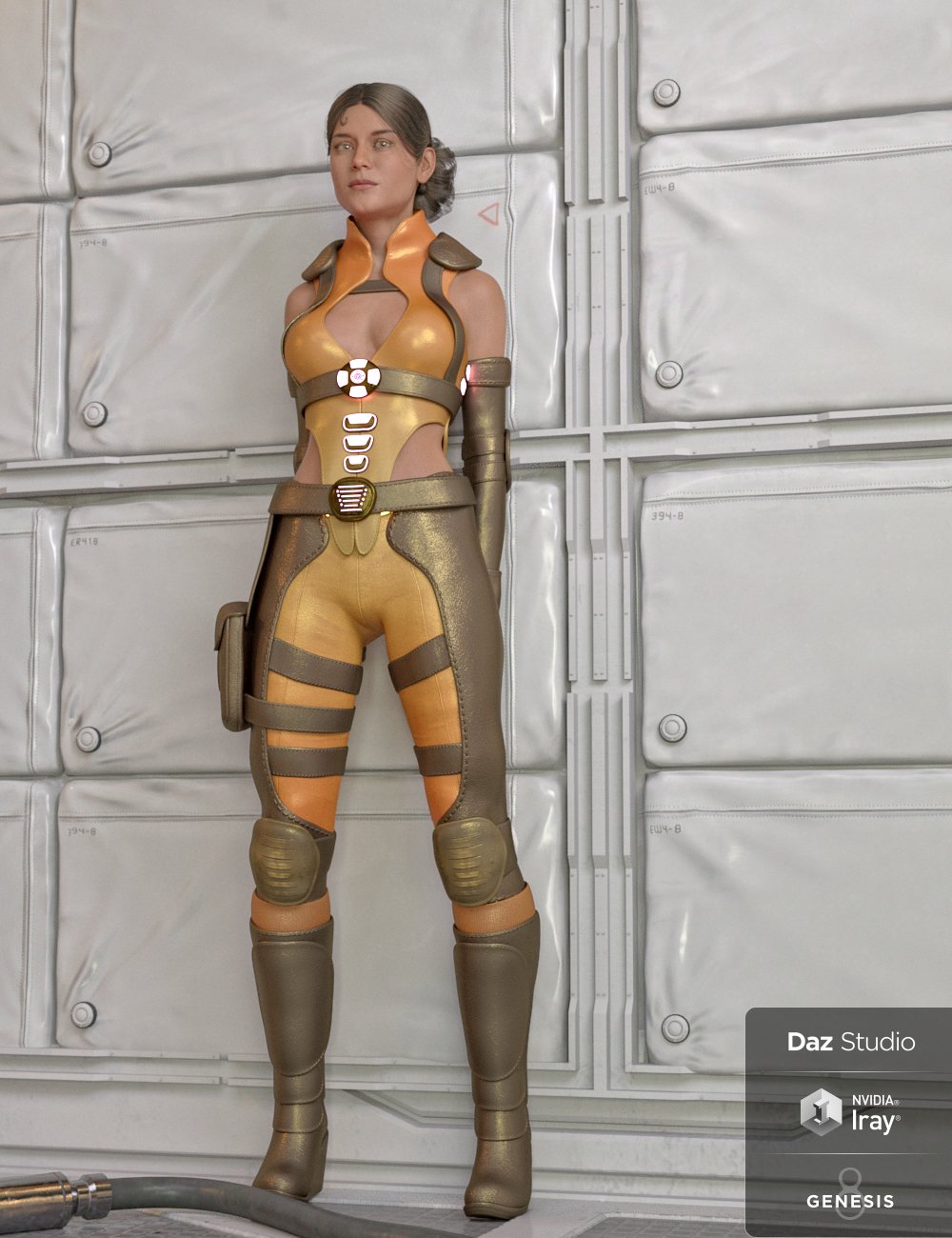 SciFi Spy Textures by: Sarsa, 3D Models by Daz 3D