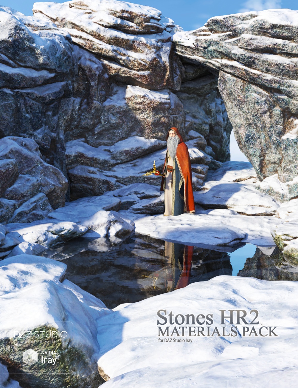 Stones HR 2 Materials Pack by: Andrey Pestryakov, 3D Models by Daz 3D