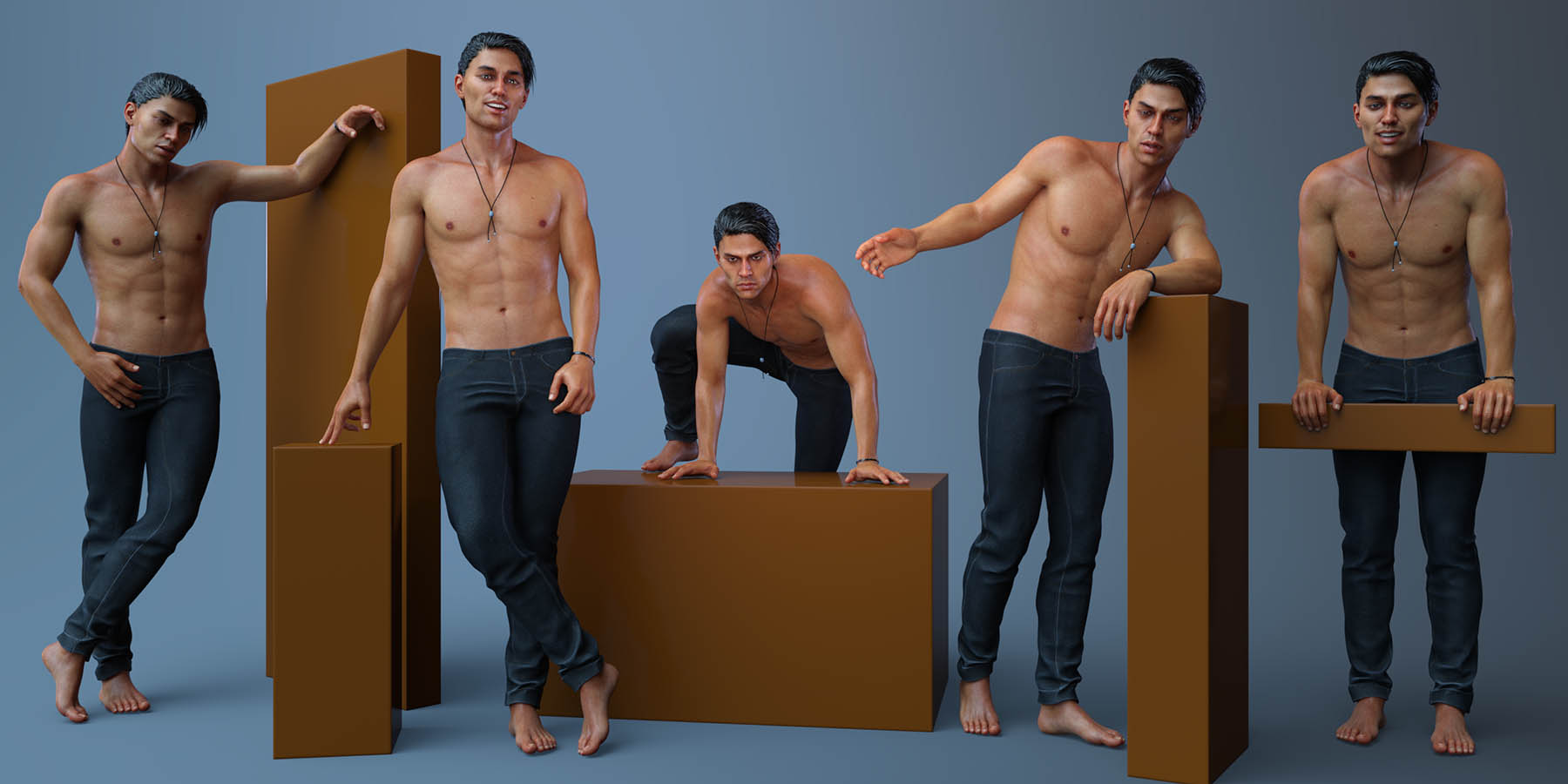 CDI Poses and Expressions for Diego 8 and Genesis 8 Male by: Capsces Digital Ink, 3D Models by Daz 3D