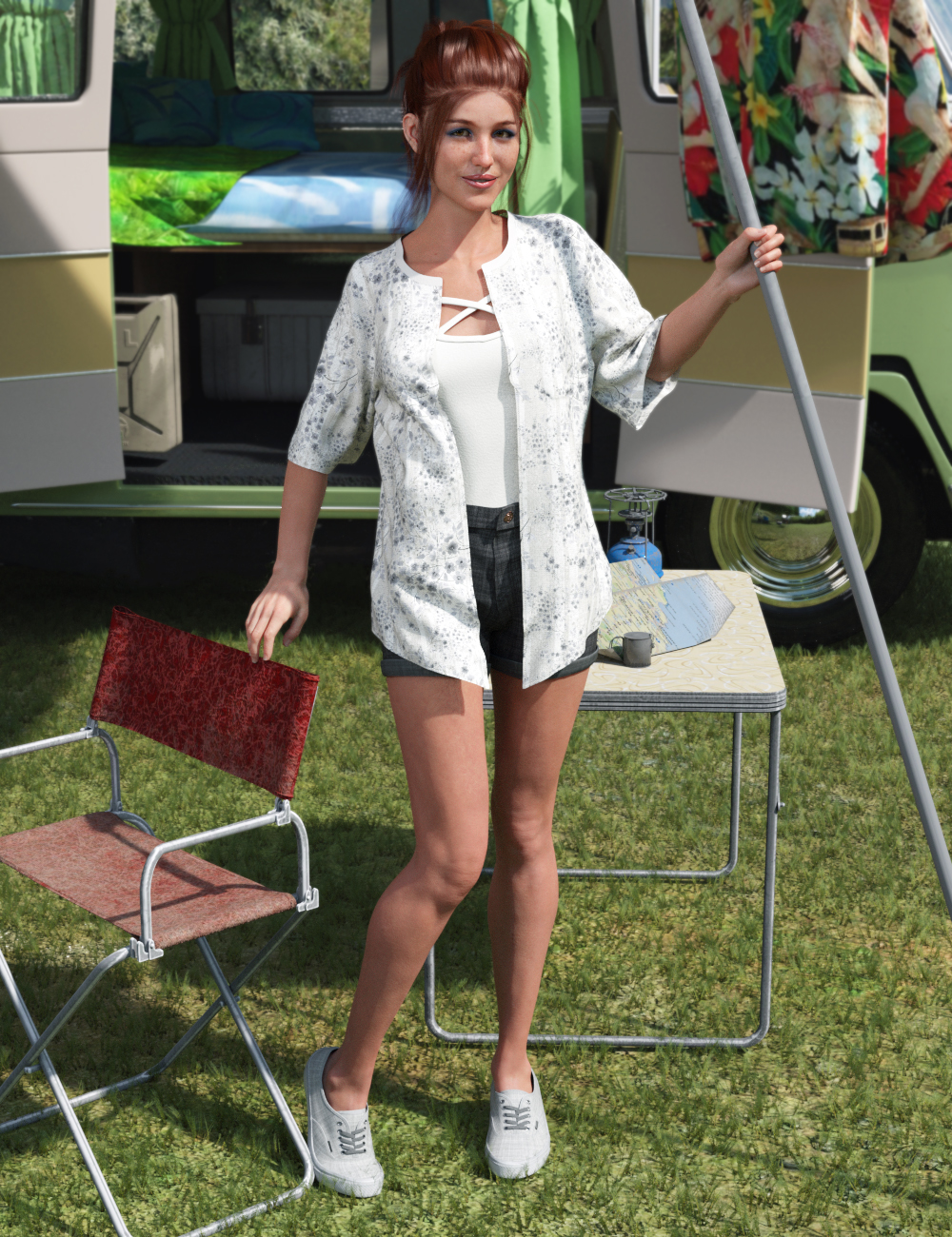 Casual Spring: Authenique by: Moonscape GraphicsSade, 3D Models by Daz 3D