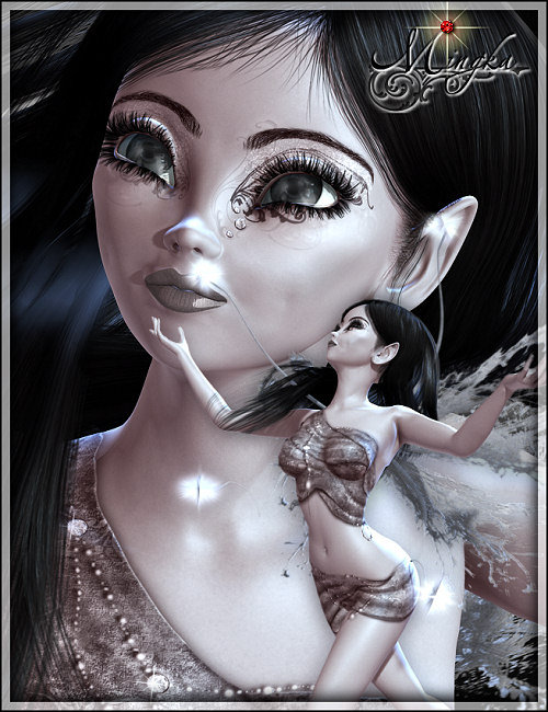 Mingka Noir for A4/V4 Mingka Noir for A4/V4 by: , 3D Models by Daz 3D