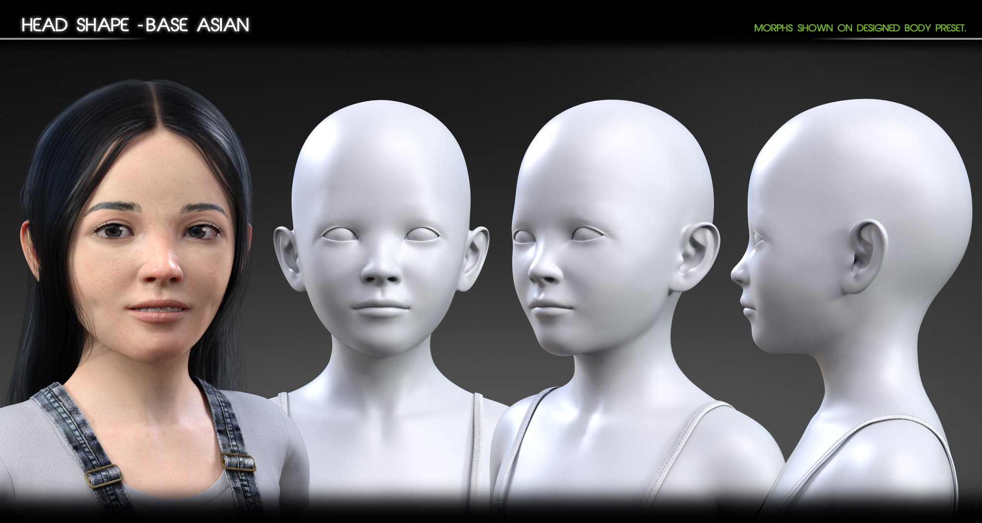 Growing Up Faces for Genesis 3 & 8 Female(s) by: Zev0Dogz, 3D Models by Daz 3D