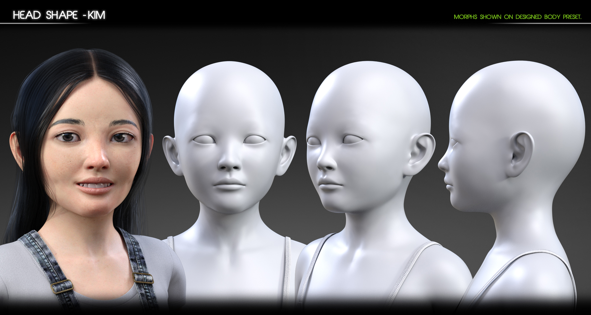 Growing Up Faces for Genesis 3 & 8 Female(s) by: Zev0Dogz, 3D Models by Daz 3D