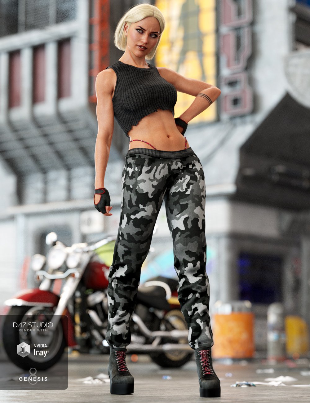 SF Outfit for Genesis 8 Female(s) by: 4blueyesShox-Design, 3D Models by Daz 3D