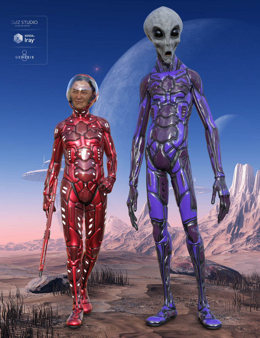 Solar Wardens for Genesis 8 Male(s) by: midnight_stories, 3D Models by Daz 3D