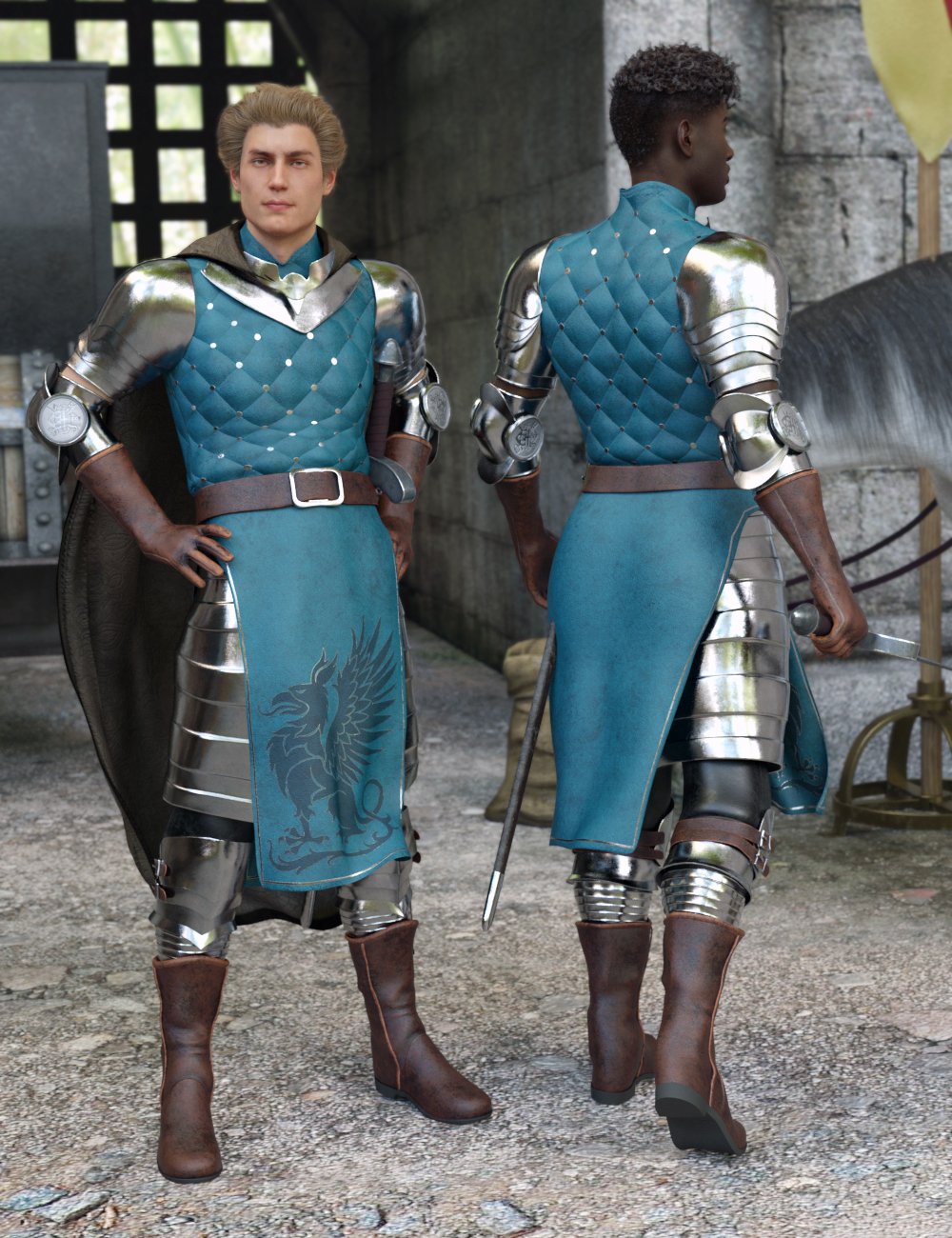 Regal Protector for Genesis 8 Male(s) by: Moonscape GraphicsRavenhairSade, 3D Models by Daz 3D