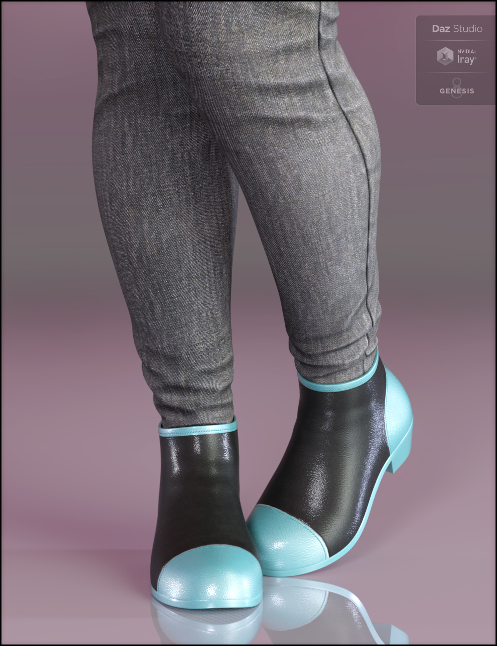 Amazing Morphing Boots for Genesis 8 Female(s) by: Fisty & Darc, 3D Models by Daz 3D
