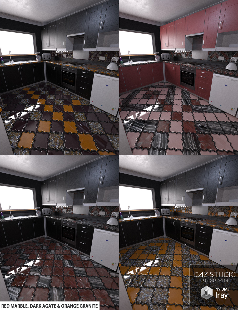 Tiles Aplenty Vol IX Tiles Aplenty Vol IX by: ForbiddenWhispers, 3D Models by Daz 3D