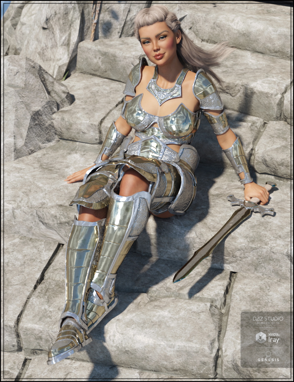 Oracle Armor for Genesis 8 Female(s) by: Trickster3DX, 3D Models by Daz 3D