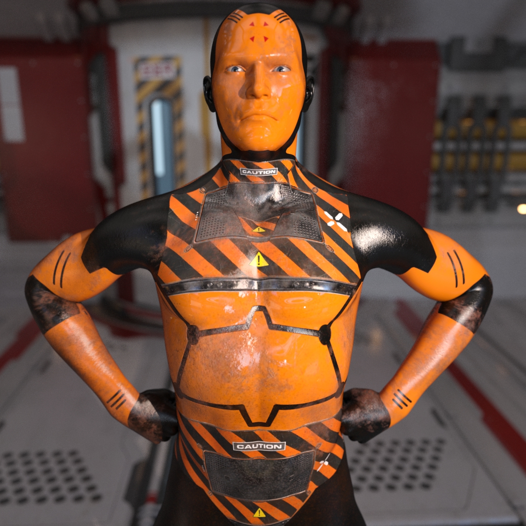 RoboSkinz - Security Bot for Genesis 8 Male RoboSkinz - Security Bot for Genesis 8 Male by: ImagineX, 3D Models by Daz 3D