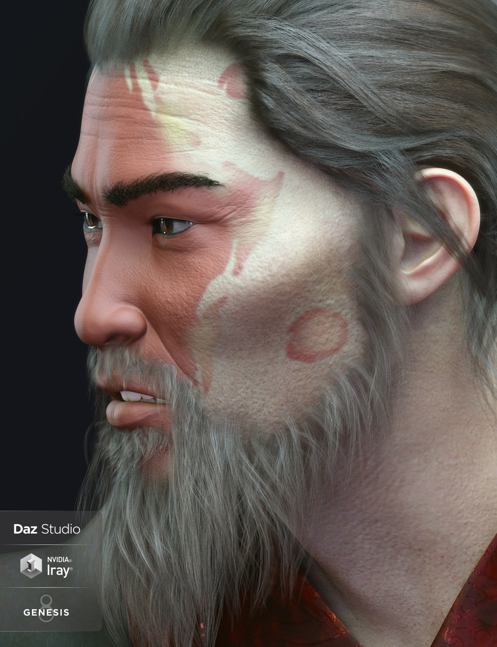 Shang For Genesis 8 Male by: Spows, 3D Models by Daz 3D
