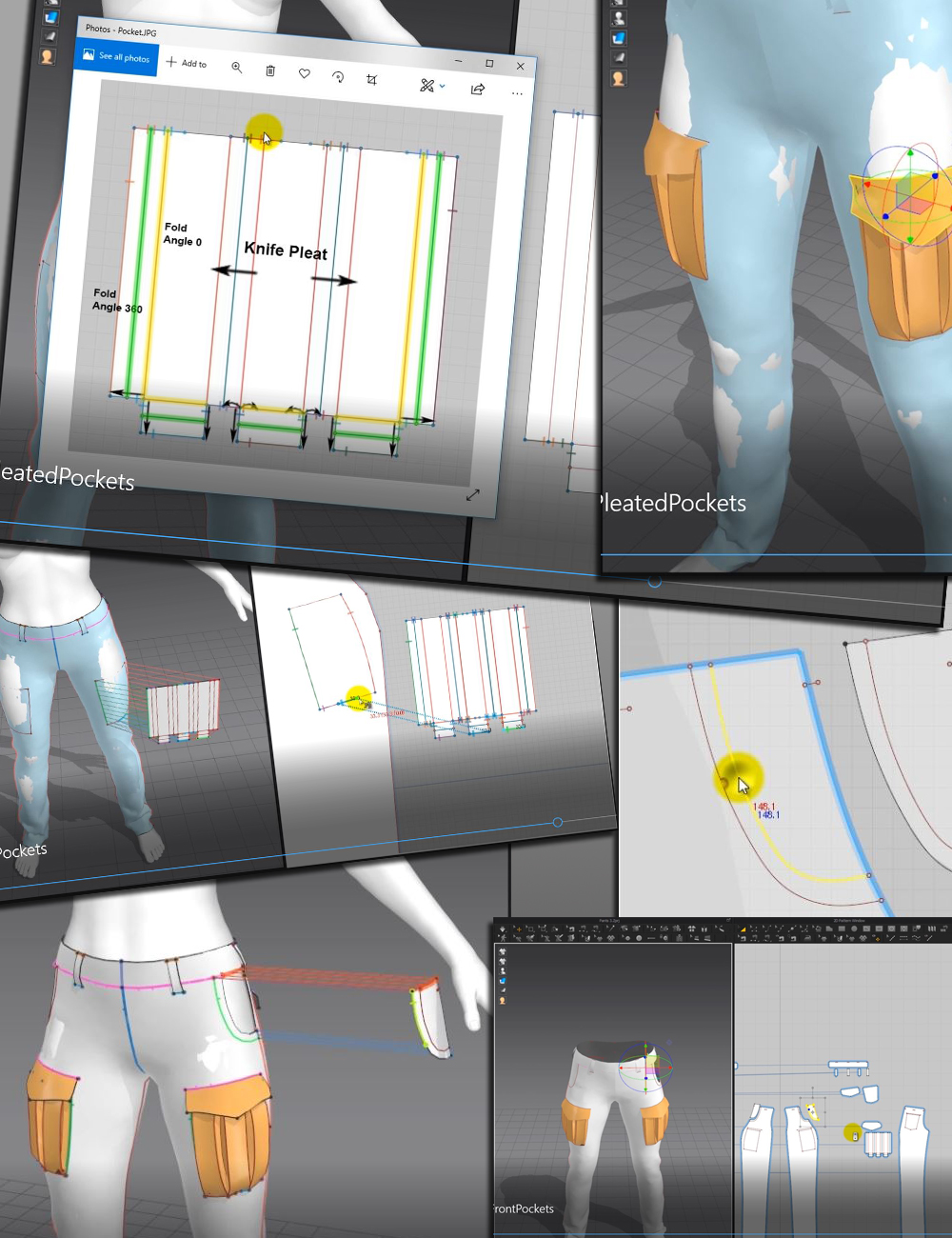 Marvelous Designer Video Tutorial by: DarkEdgeDesign, 3D Models by Daz 3D
