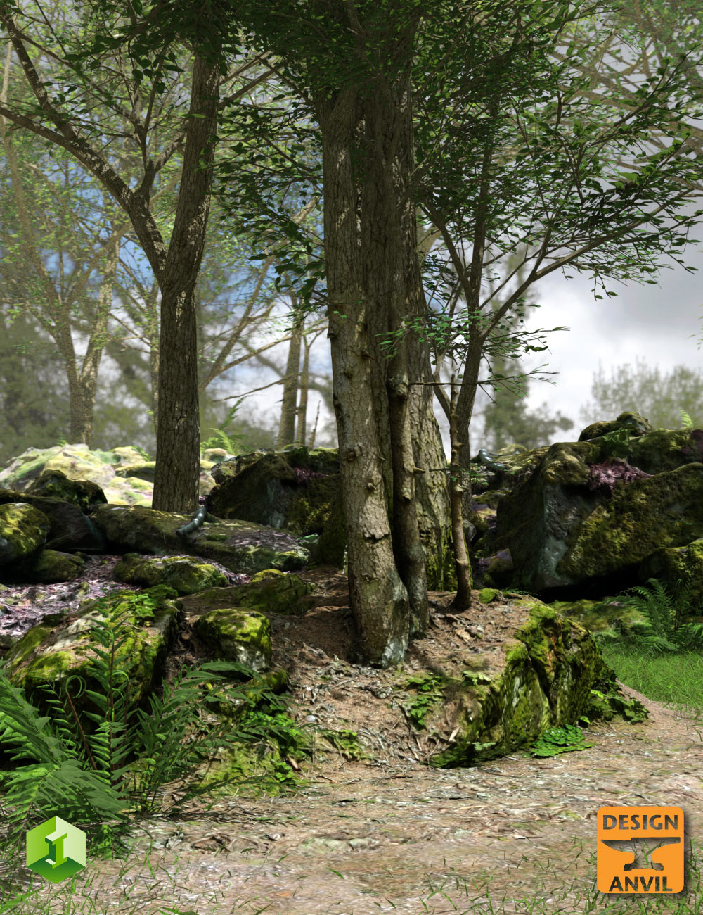 DA Forest Grove by: Design Anvil, 3D Models by Daz 3D