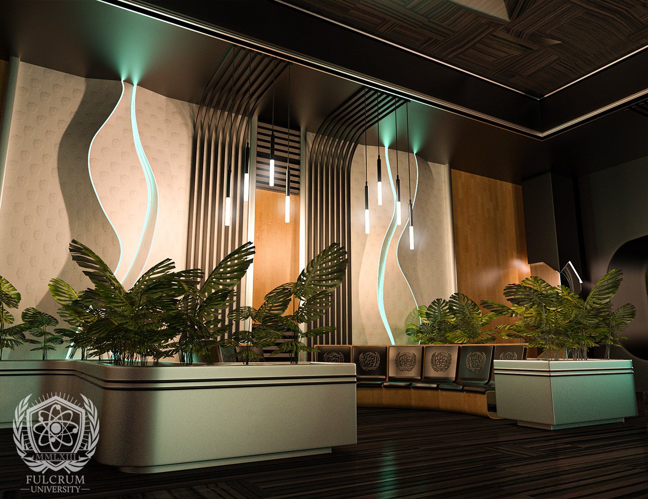 Fulcrum University Lobby Fulcrum University Lobby by: Ravnheart, 3D Models by Daz 3D