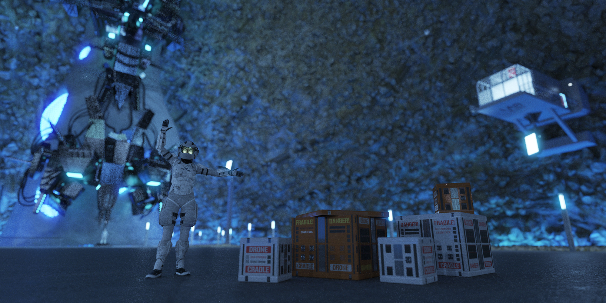 SC20 Cave 01. with Alien Artifact SC20 Cave 01. with Alien Artifact by: FToRi, 3D Models by Daz 3D