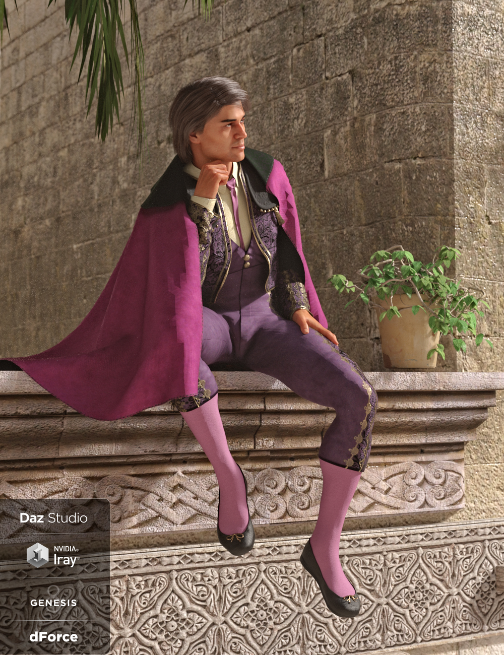 dForce Matador Outfit Textures dForce Matador Outfit Textures by: Moonscape GraphicsSade, 3D Models by Daz 3D