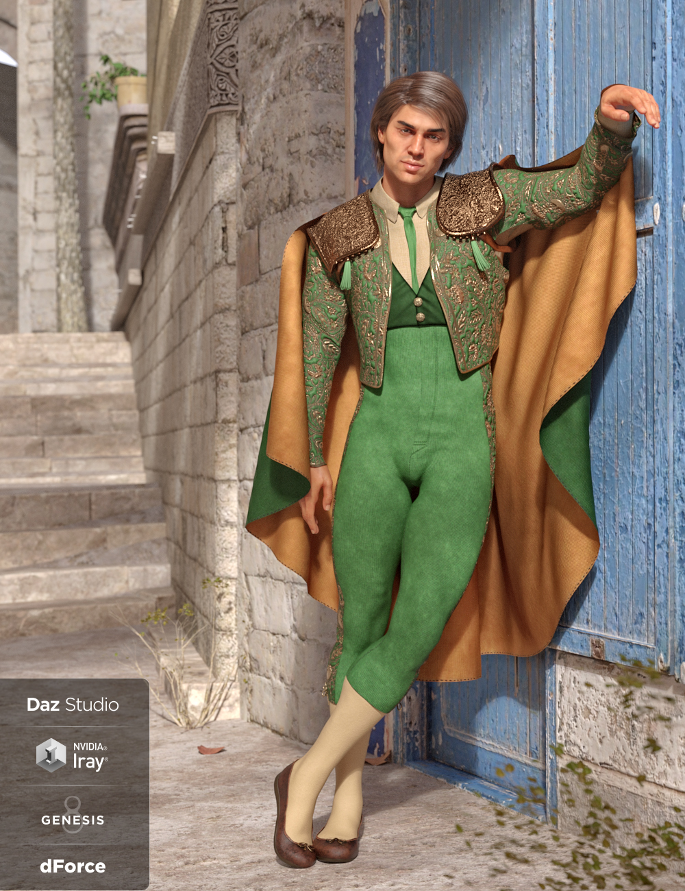 dForce Matador Outfit Textures dForce Matador Outfit Textures by: Moonscape GraphicsSade, 3D Models by Daz 3D