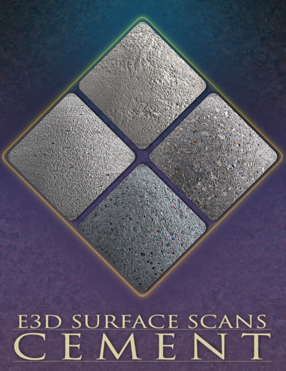 E3D Surface Scans - Cement Textures and Merchant Resource by: EcoManiac3D, 3D Models by Daz 3D