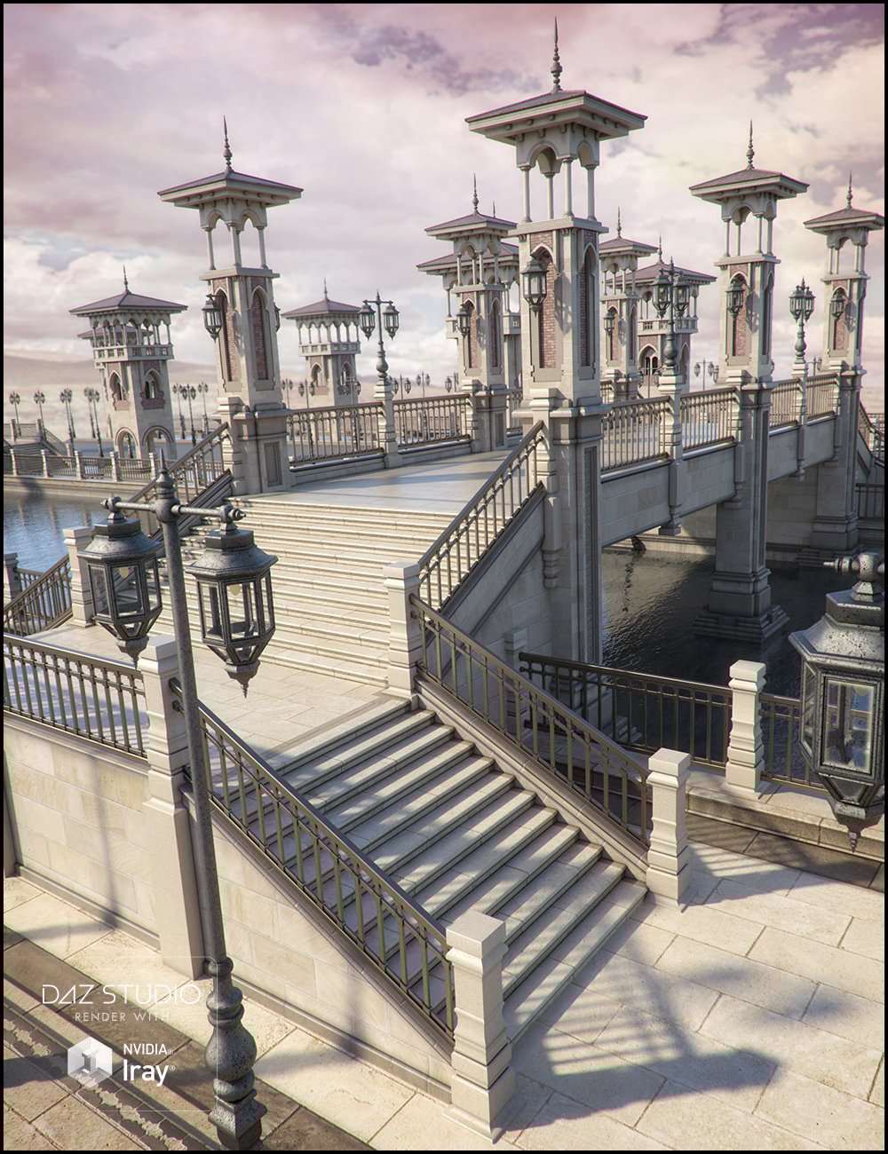 Bridge of Cheirocrates Iray Addon Bridge of Cheirocrates Iray Addon by: Jack Tomalin, 3D Models by Daz 3D
