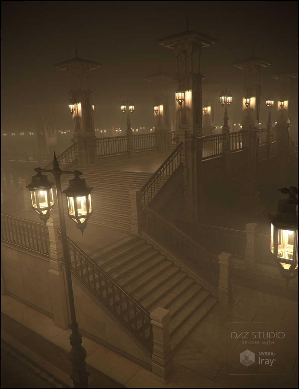 Bridge of Cheirocrates Iray Addon by: Jack Tomalin, 3D Models by Daz 3D