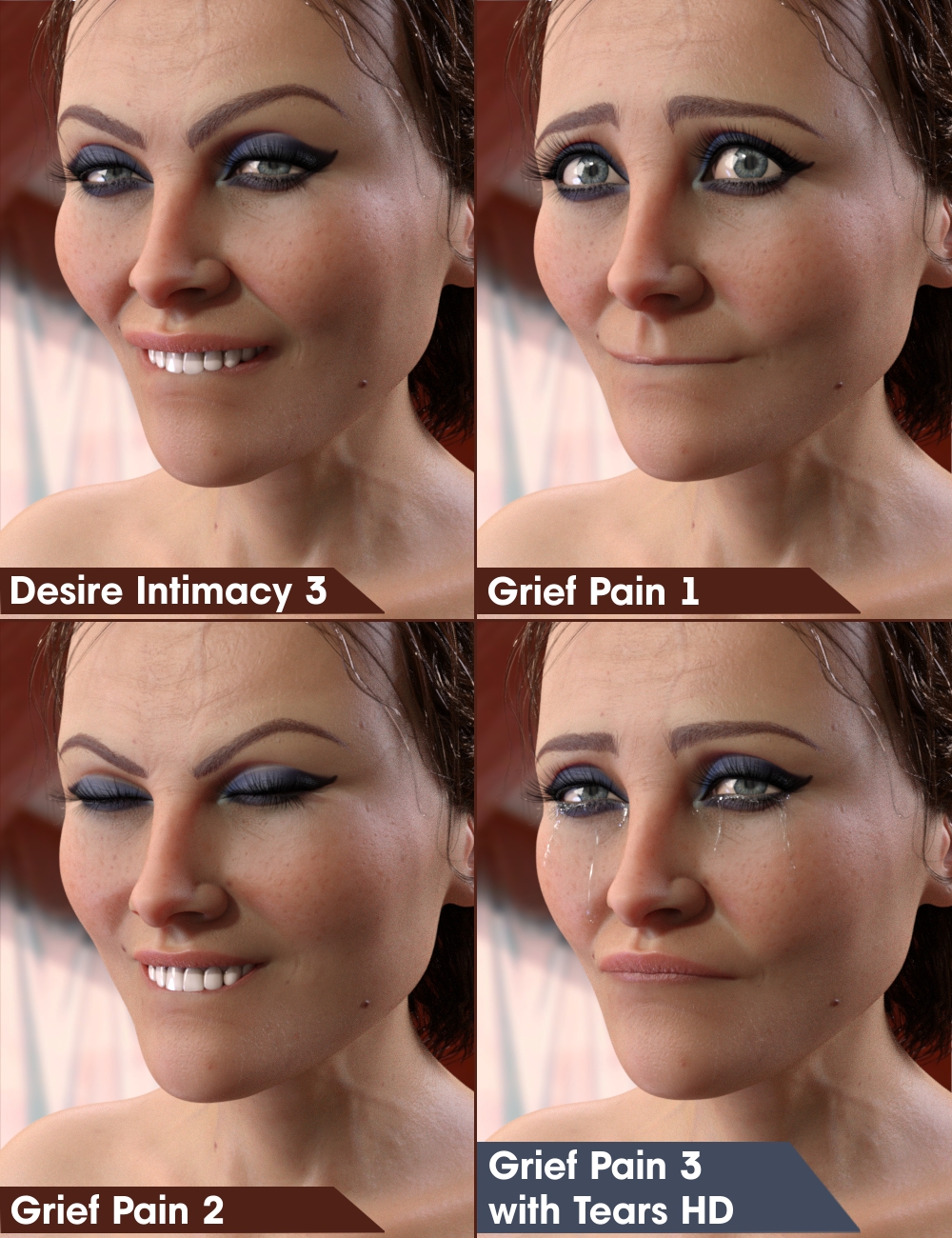 Fatal Stranger Emotions for Genesis 8 Female Fatal Stranger Emotions for Genesis 8 Female by: AlFan, 3D Models by Daz 3D