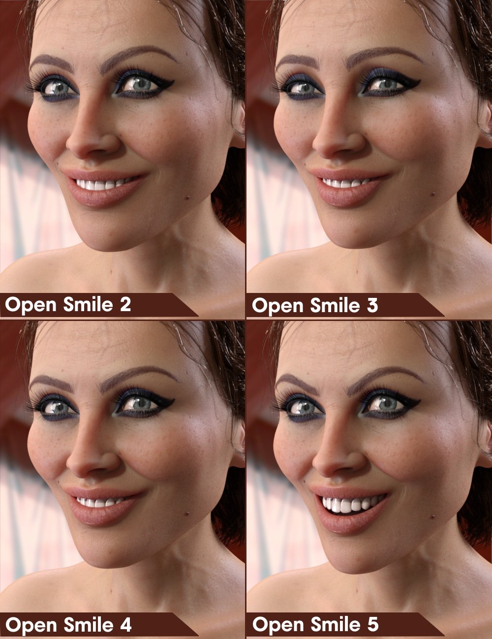 Fatal Stranger Emotions for Genesis 8 Female by: AlFan, 3D Models by Daz 3D