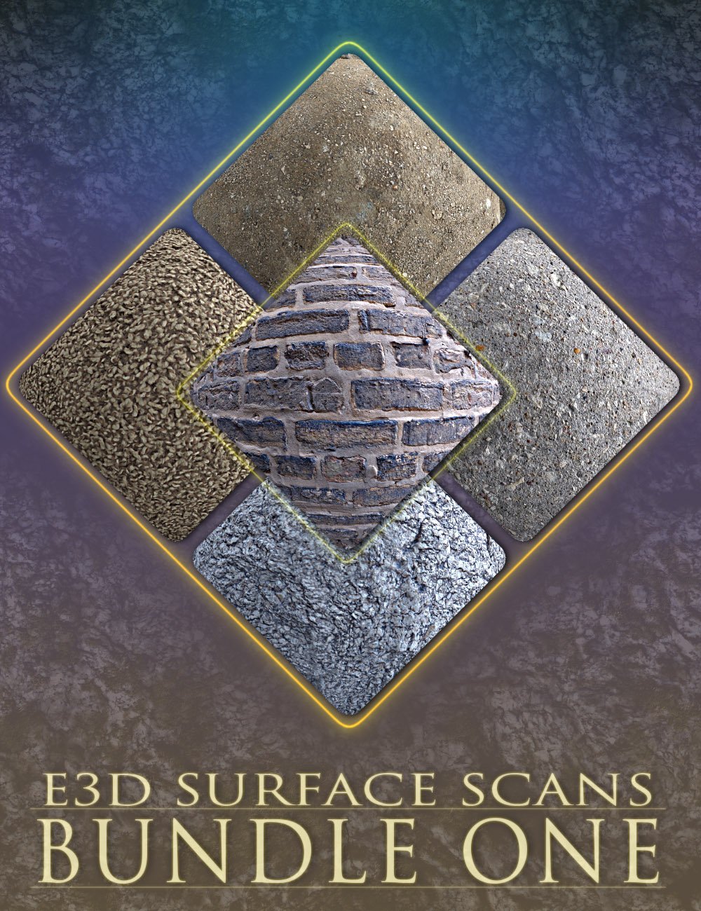 E3D Surface Scans - Bundle One by: EcoManiac3D, 3D Models by Daz 3D