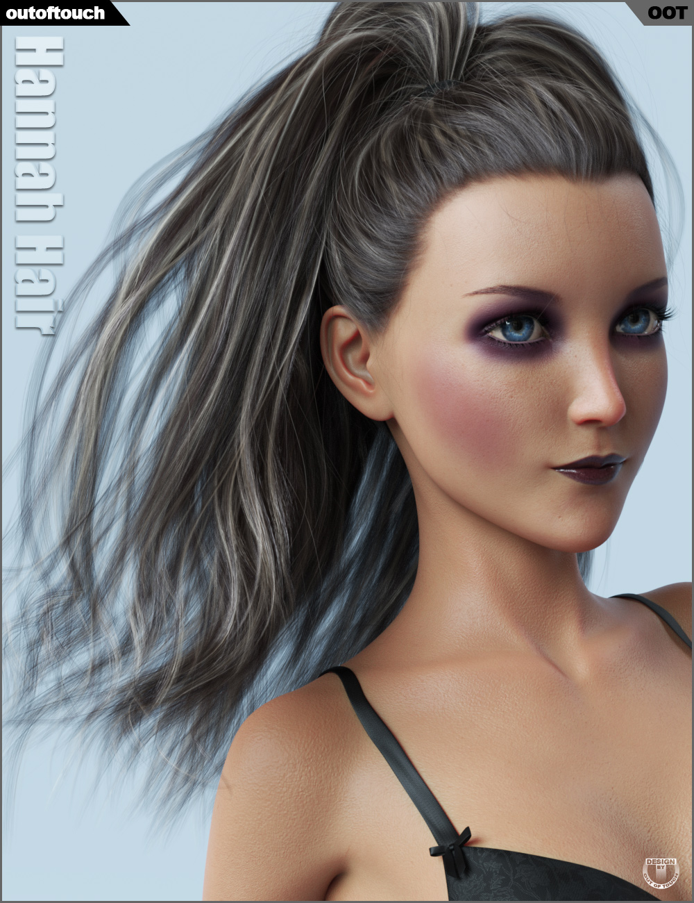Hannah Ponytail Hair for Genesis 3 and 8 Female(s) Hannah Ponytail Hair for Genesis 3 and 8 Female(s) by: outoftouch, 3D Models by Daz 3D