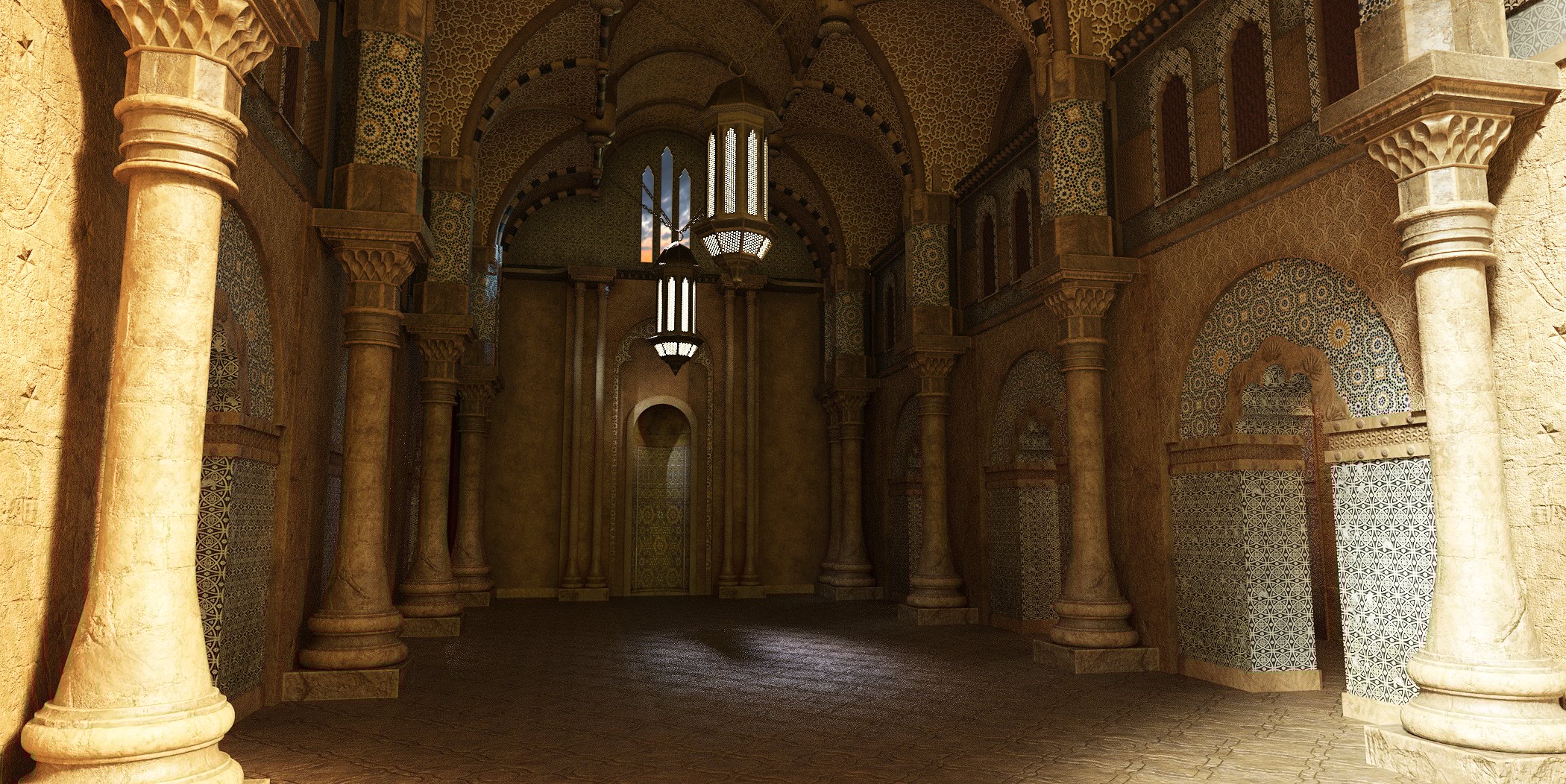 Temple of Sand Temple of Sand by: The AntFarm, 3D Models by Daz 3D