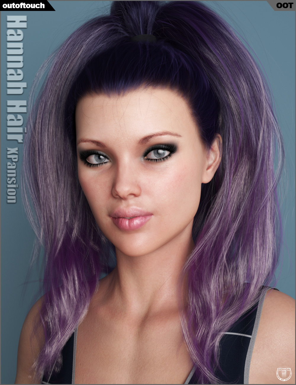 OOT Hairblending 2.0 Texture XPansion for Hannah Hair OOT Hairblending 2.0 Texture XPansion for Hannah Hair by: outoftouch, 3D Models by Daz 3D