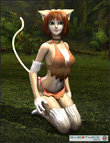 Catgirl for Aiko 4 and Victoria 4 by: WillDupreMAB, 3D Models by Daz 3D