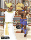 Egyptian Action for M3 by: Don Albert, 3D Models by Daz 3D