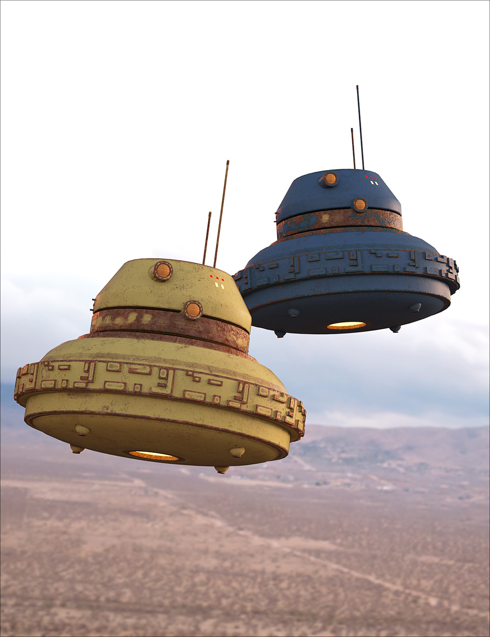 Sci-Fi Hover Scout Bot Sci-Fi Hover Scout Bot by: , 3D Models by Daz 3D