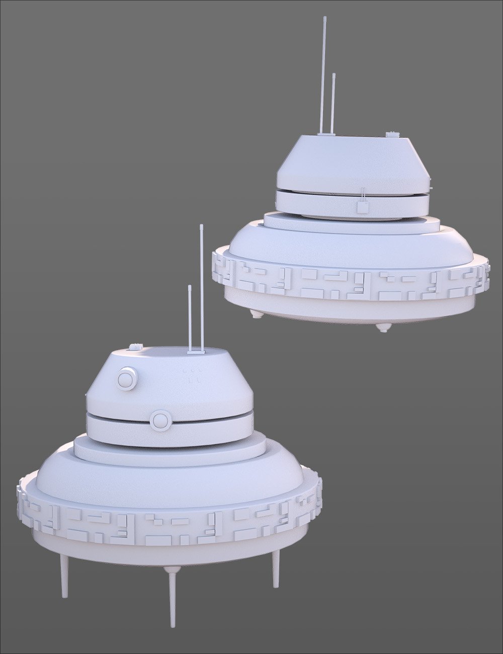 Sci-Fi Hover Scout Bot Sci-Fi Hover Scout Bot by: , 3D Models by Daz 3D