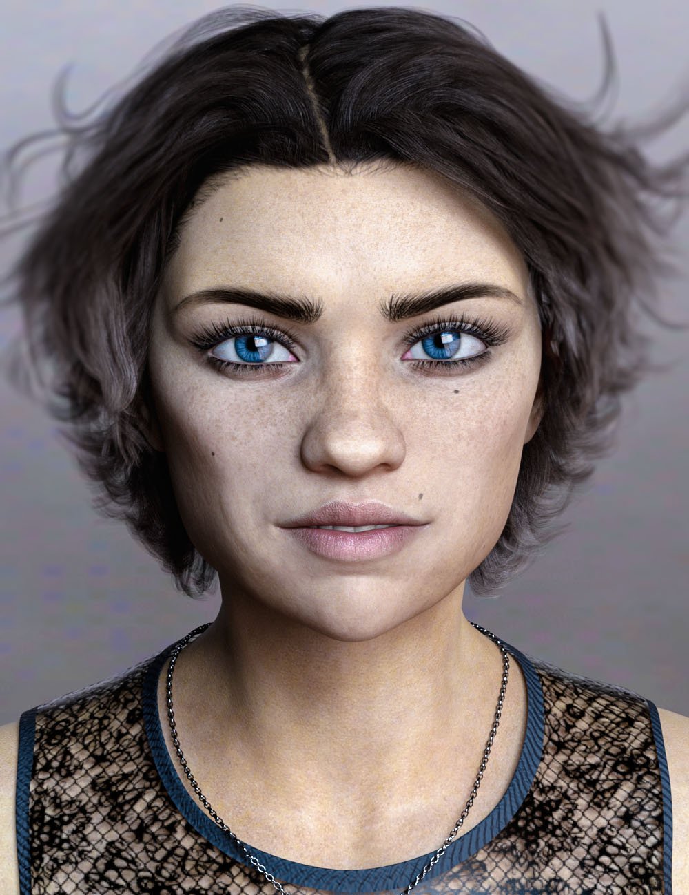 Pixel HD for Genesis 8 Female by: Colm Jackson, 3D Models by Daz 3D