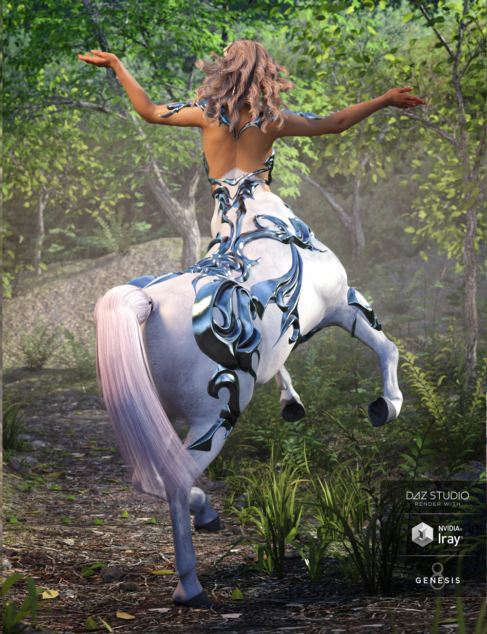 Forest Queen for Centaur Female 8 Forest Queen for Centaur Female 8 by: Moonscape GraphicsNikisatezSade, 3D Models by Daz 3D