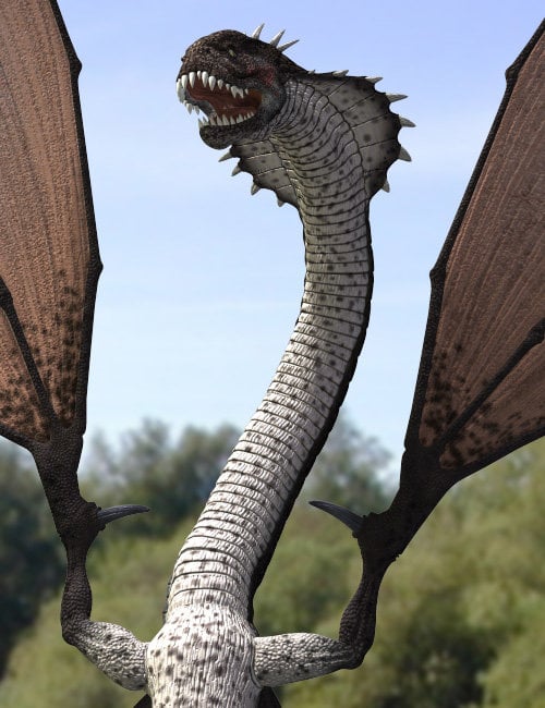Snake Dragon by: , 3D Models by Daz 3D