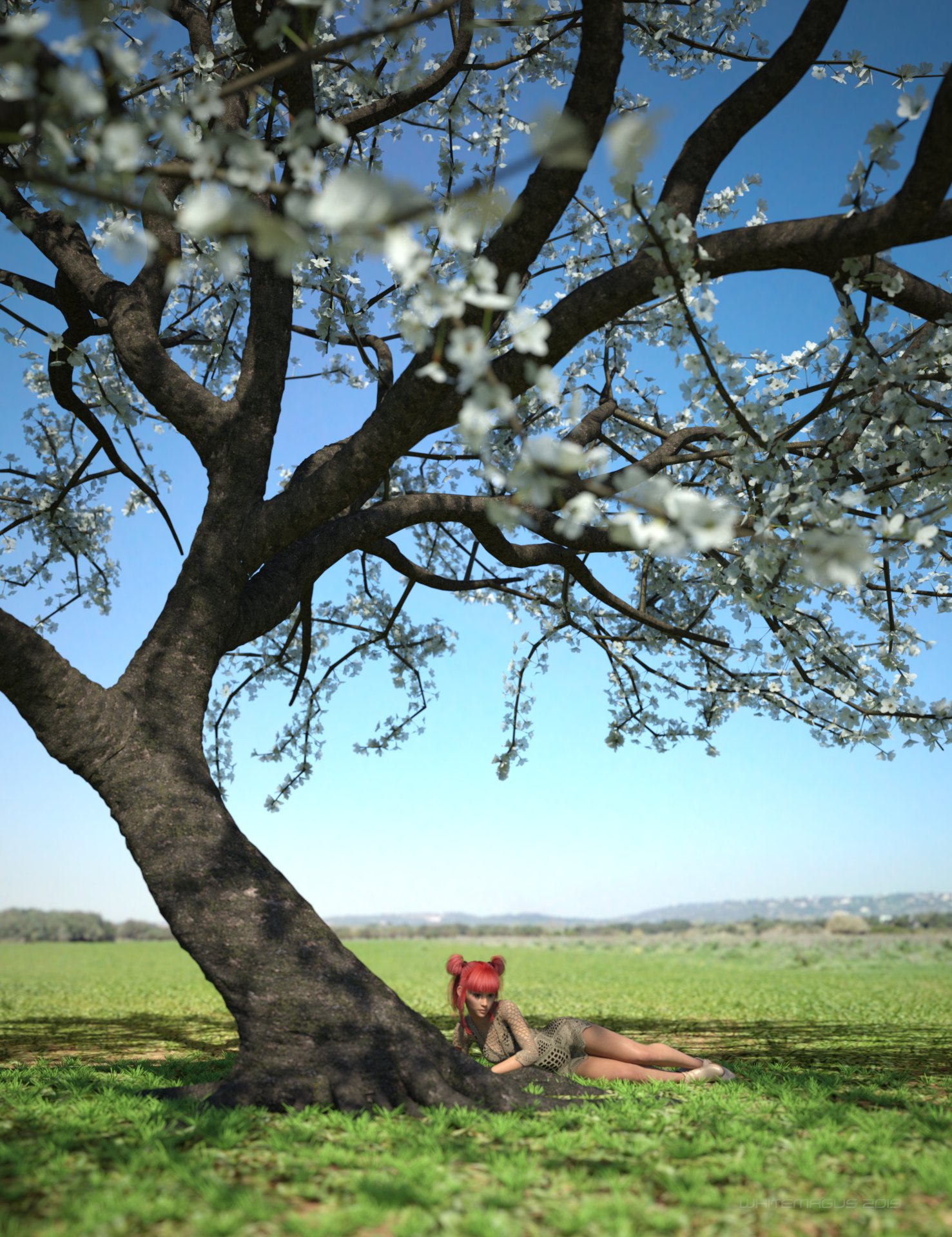 HDRI Green Fields I by: Whitemagus, 3D Models by Daz 3D
