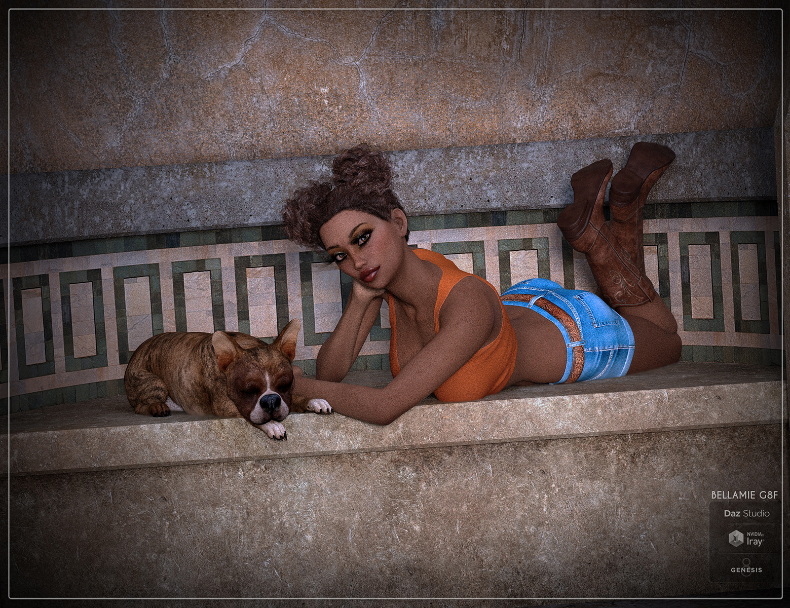 Bellamie for Genesis 8 Female Bellamie for Genesis 8 Female by: SpookieLilOne, 3D Models by Daz 3D