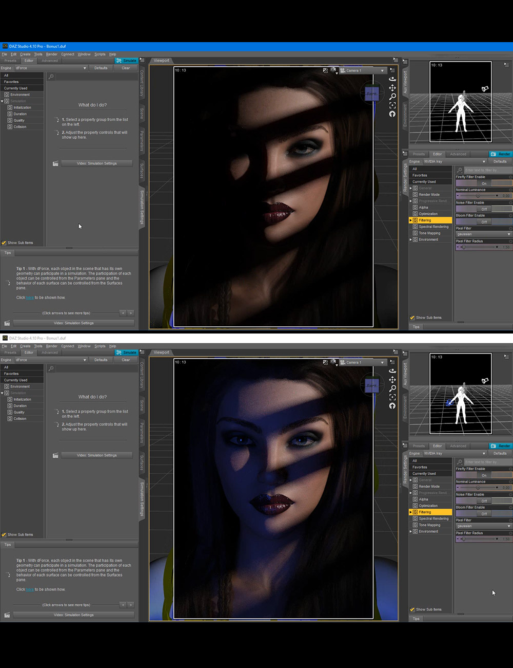 Low Key Lighting - Light Set and Tutorial | Daz 3D