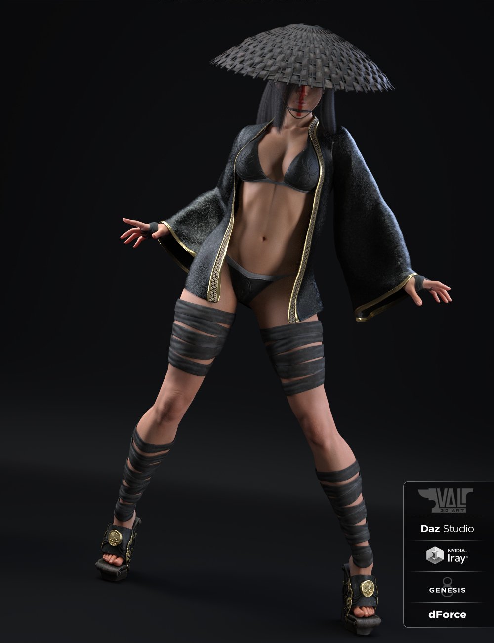 dForce Ren Outfit for Genesis 8 Female(s) dForce Ren Outfit for Genesis 8 Female(s) by: Val3dart, 3D Models by Daz 3D