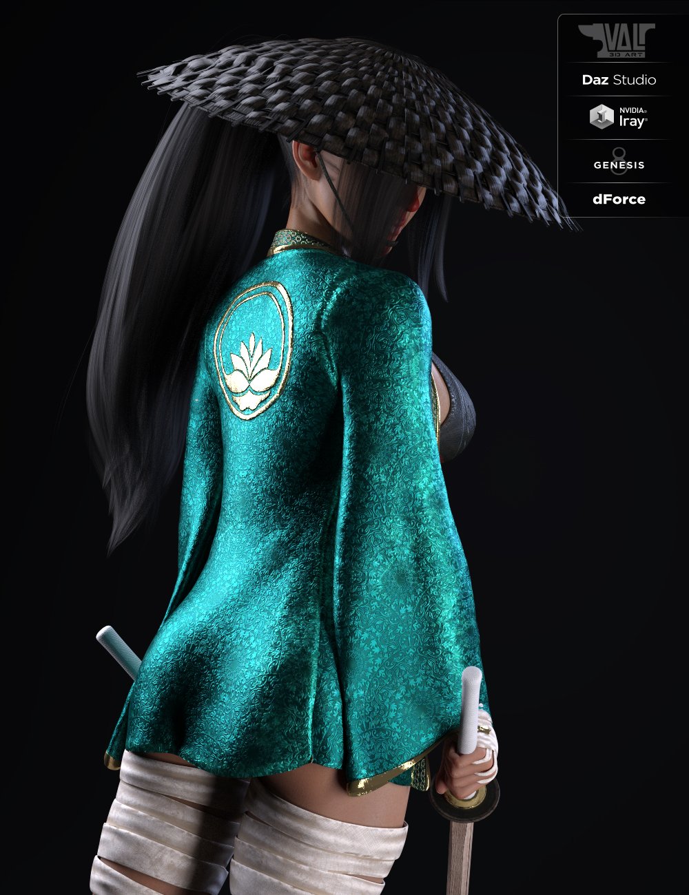 dForce Ren Outfit for Genesis 8 Female(s) dForce Ren Outfit for Genesis 8 Female(s) by: Val3dart, 3D Models by Daz 3D
